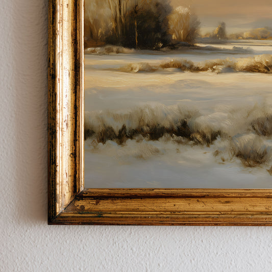 Winter Landscape Wall Art Digital Download