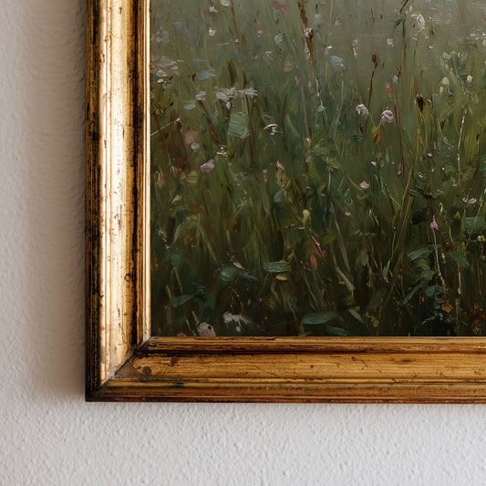 Wildflower Meadow Wall Art Digital Download