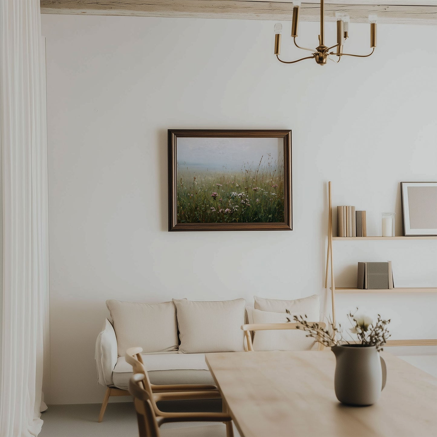 Wildflower Meadow Wall Art Digital Download