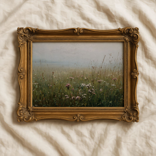 Wildflower Meadow Wall Art Digital Download