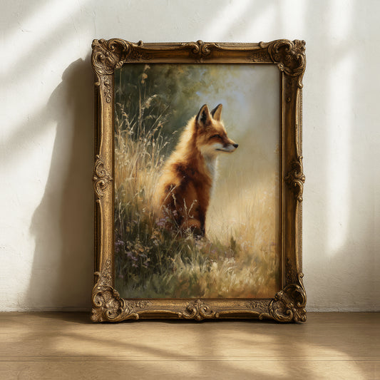 Fox Wall Art Digital Download
