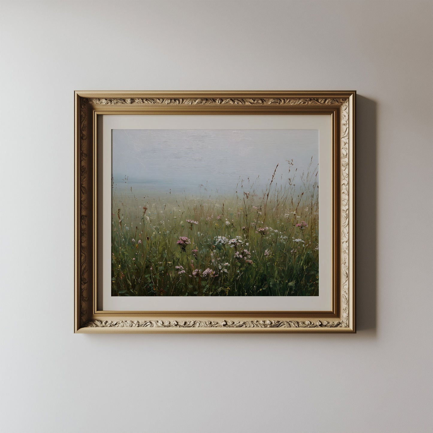Wildflower Meadow Wall Art Digital Download