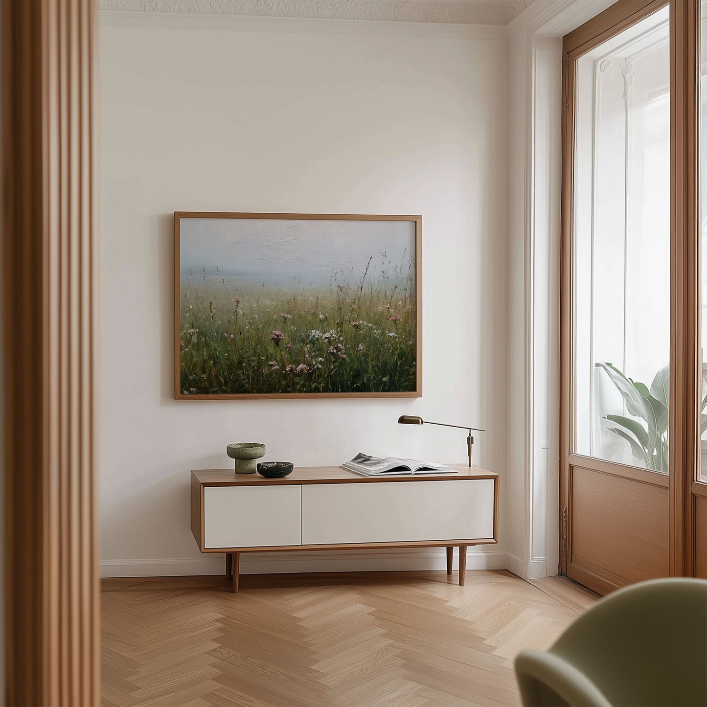 Wildflower Meadow Wall Art Digital Download