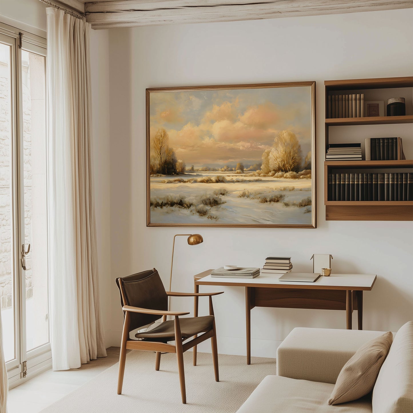 Winter Landscape Wall Art Digital Download