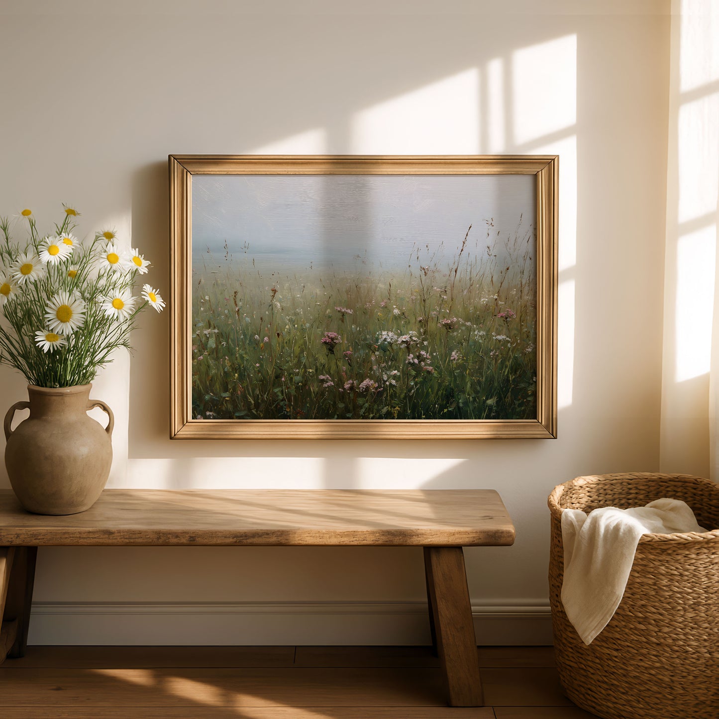 Wildflower Meadow Wall Art Digital Download