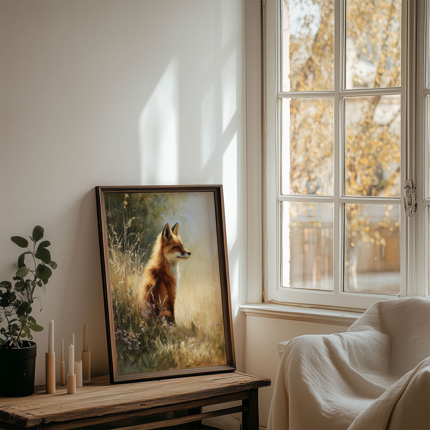 Fox Wall Art Digital Download