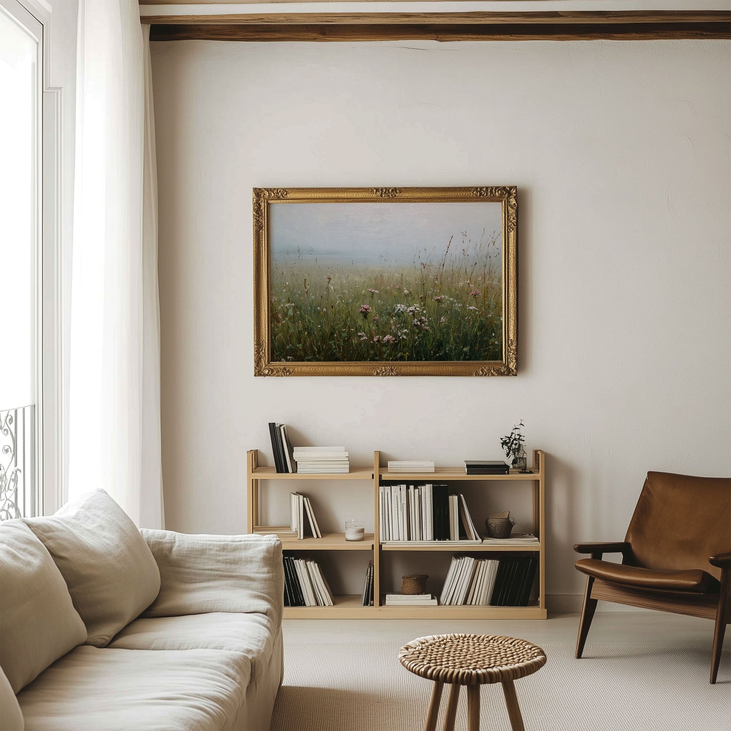 Wildflower Meadow Wall Art Digital Download
