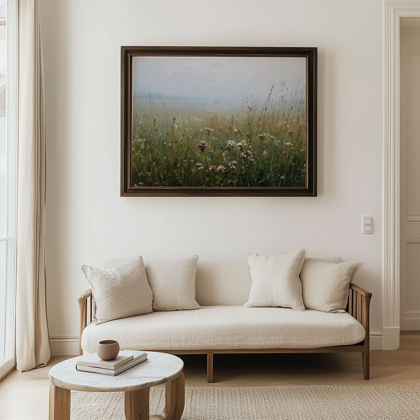 Wildflower Meadow Wall Art Digital Download